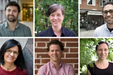 Portrait photos of all six researchers rewarded grants.